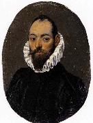 El Greco Portrait of a Man painting